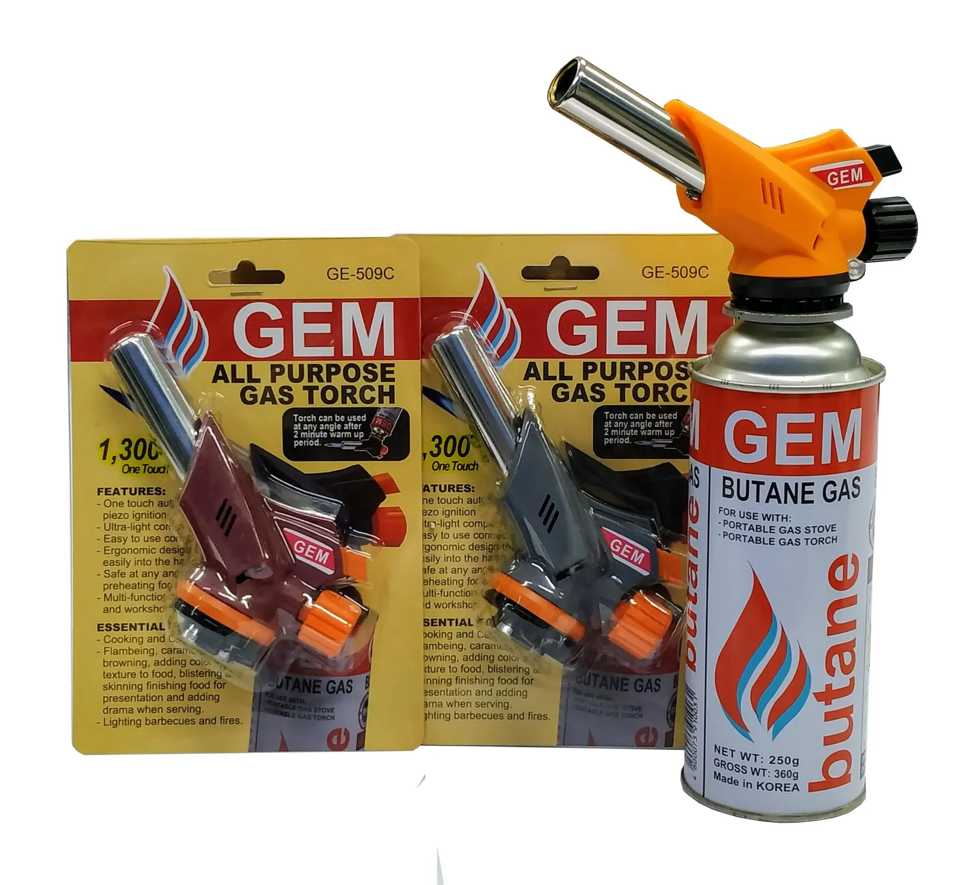 GEM All Purpose GAS TORCH (SLANT) GE-509C | Gilbert Emerson